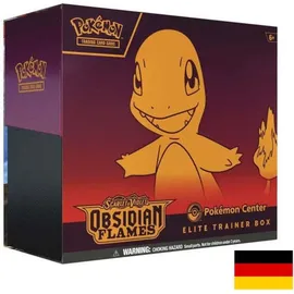 Nintendo Pokémon Karmesin & Purpur Obsidian Flammen - Top-Trainer Box - deutsch