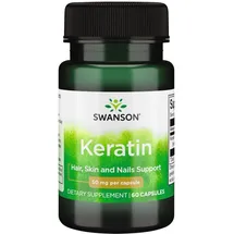 Swanson Keratin Kapseln 60 St.