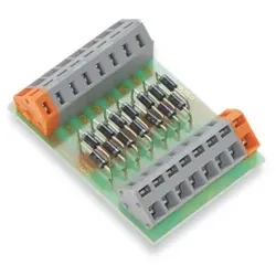 Wago 289-121 Bauteilmodul mit Diode, mit 14 Stück, Diode 1N4007 289121
