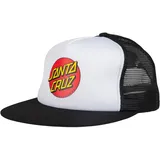 Santa Cruz Classic Dot Mesh Cap weiß/schwarz Einheitsgröße