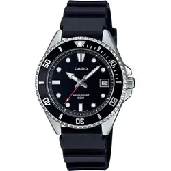 Casio  Uhr MDV-10-1A1VEF  in Silbern, Einheitsgrösse