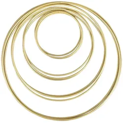 Rayher Metallringe-Set beschichtet gold