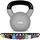 Msports Kettlebell Neopren Kettlebell 24 kg grau / grün