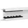 Hager Tehalit Brüstungskanal-Unterteil zu BRN 65x130mm vw BRN6513019016