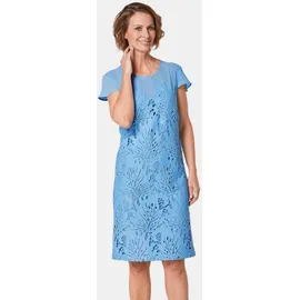 GOLDNER Abendkleid Spitzenkleid Blau 21