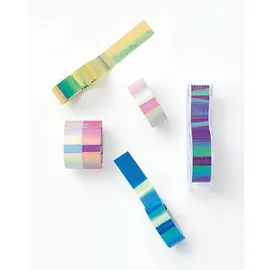 Folia Magic Rainbow Deko-Klebeband 12 mm x 2 m 6 Rollen