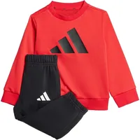 Adidas Essentials Baby-Jogginganzug JC9647 - pure ruby/black 80