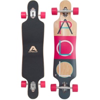 Apollo Longboard Fidji Flex III Special Edition Komplettboard mit High Speed ABEC Kugellagern, Drop Through Freeride Skaten Cruiser Boards