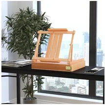 Vinsetto Staffelei 1 St. 42 x 36 x 12,5 cm beige