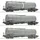 Roco 3-tlg. Set: Kesselwagen Nacco 6600197 H0