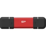 Silicon Power DS72 500 GB, USB Stick, Typ A+C 1050/850MB`s red