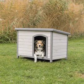 Trixie Hundehütte Classic 104 x 72 x 68 cm Holz/Kunststoff Grau