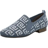 Rieker Damen 51953 Slipper, Blau, 39 EU