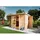 Karibu Gartenhaus 3,03 x 1,87 m Natur