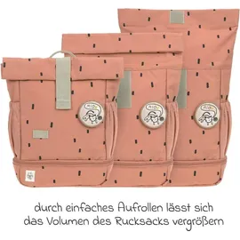 Lässig Mini Rolltop Backpack Orange