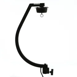 SATISFIRE Spiegelkugel Stativhalterung bis 30cm Kugeln - schwarz - inkl. Motor