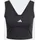 adidas Essentials Small Logo Cotton Lifestyle Tanktop Black / White XS