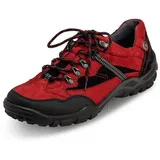 VITAFORM Nubukleder Trekking in cherryrot | Gr.: 43