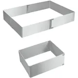 Metaltex 257716010 Kuchenrahmen rechteckig
