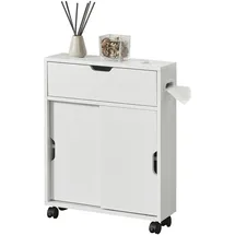 [en.casa] Seitenschrank, Weiß