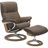 Stressless Stressless® Relaxsessel »Mayfair«, mit Signature Base, Größe S, M & L, Gestell Eiche braun