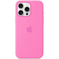 Apple iPhone 16 Pro Max Silikon Case mit MagSafe pfingstrose
