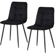 Hti-Living Stuhl Mesa Velvet 2er-Set