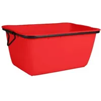  Mörtelkübel 200 L, rot, kranbar