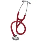 3M Deuschland GmbH Stethoskop Original Littmann Master Cardiology Stethoskop, (Top Qualität, Stethoskop für Herzdiagnose, Präzise Klangübertragung), Hochwertiges Kardiologie-Stethoskop rot