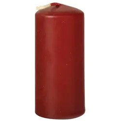 PAPSTAR Stumpenkerzen 9 cm bordeaux