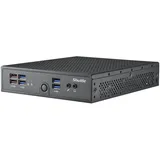 Shuttle XPC slim DS50U Intel Celeron 7305, 2X LAN (1x 2.5Gbit,1x 1Gbit), 1xCOM,1xHDMI,1xDP, 1x VGA, lüfterlos, 24/7 Dauerbetrieb