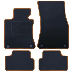 Auto-Fußmatten-Set OCC Motorsport OCCBW0014YE Bmw E64 Serie 6 Cabrio