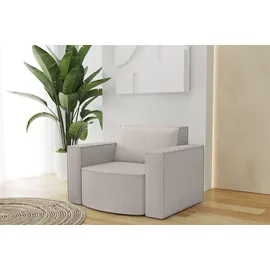 Fun Möbel Palma Sessel 70 x 70 x 80 cm weiß