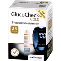 AKTIVMED GMBH GlucoCheck GOLD Blutzuckerteststreifen