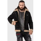 Cipo & Baxx Parka schwarz M