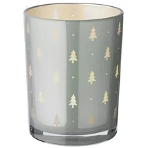 Edzard Windlicht Tani Glas grau