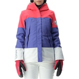 Uyn Natyon Snowqueen Full-Zip Skijacke Damen pink yarrow/blue iris/optical white S