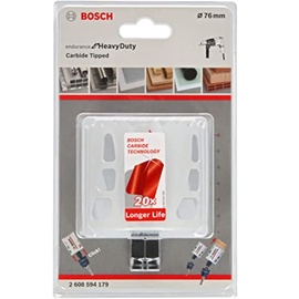 Bosch Accessories Carbide Lochsäge Endurance for Heavy Duty (Ø 76 mm, Zubehör Bohrmaschine)