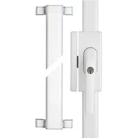 ABUS FOS650 W Stangenschloss Weiß