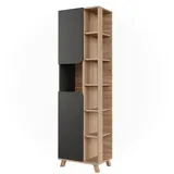 Vicco Karen Hochschrank 50 x 175 cm Braun Holz