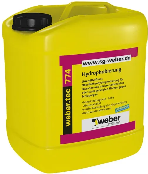 Hydrophobierung - weber.tec 774, 2,5ltr - Imprägnierung