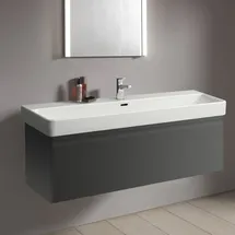 Laufen Waschtischunterschrank 1 Schublade 116 x 39,5 x 45 cm Grau