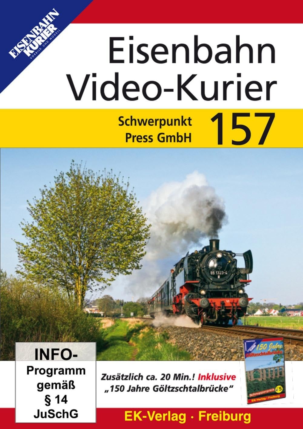 Eisenbahn Video-Kurier 157 - Schwerpunkt: Press GmbH (Neu differenzbesteuert)