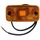 Friso LED Umrissleuchte gelb Begrenzungsleuchte Positionsleuchte ohne Halter (marker "tokos"), Mit Integriertem Reflektor Und Neon-effekt, 12–24 V Anhänger LKW Wohnwagen Nutzfahrzeuge Trailer