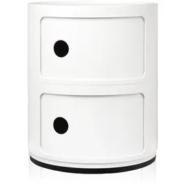 Kartell Componibili Container 40 x 40 x 40, Weiß