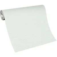 Erismann Vinyltapete Putzstruktur weiß 15 x 0,53 m