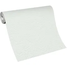 Erismann Vinyltapete Putzstruktur weiß 15 x 0,53 m