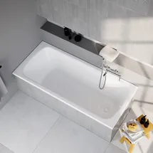 Evineo ineo2 Rechteckbadewanne 80 x 180 cm (BE4033WH)