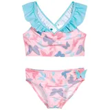 Playshoes Mädchen Zweiteiler Schwimmshirt-Set, Pink Meerjungfrau, 86-92