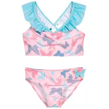 Playshoes Mädchen Zweiteiler Schwimmshirt-Set, Pink Meerjungfrau, 86-92